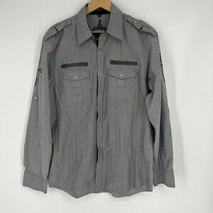 Roar Shirt Tab Long Sleeve Pearl Snap